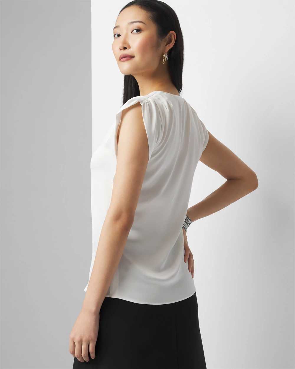 White shell hot sale top